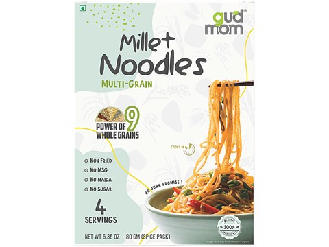 Gudmom Multi Grain Millet Noodles, 180 g