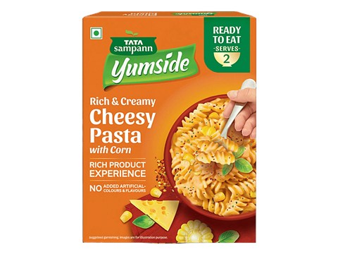 Tata Sampann Yumside Cheesy Pasta With Corn, 285 g