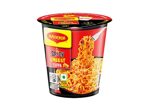 Maggi Spicy Cheesy Instant Cuppa Noodles, 71.5 g