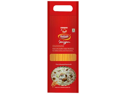 Bambino Pasta Thin & Roasted Vermicelli/Seviyan - No Added Colours & Preservatives, 450 g