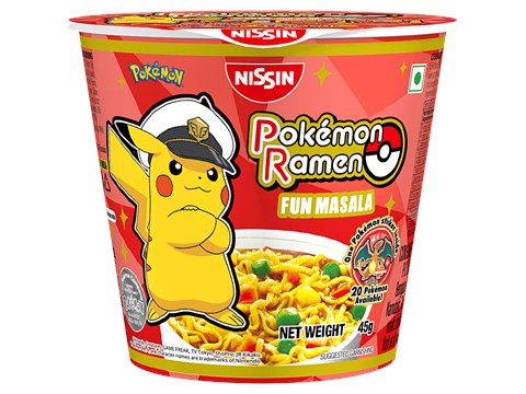 Nissin Pokemon Ramen Fun Masala Instant Noodles, 45 g