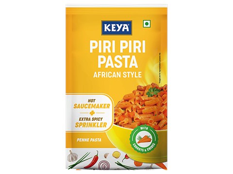 Keya Piri Piri Pasta - African Style, Penne, With Hot Sauce Maker & Extra Spicy Sprinkler, 96.5 g
