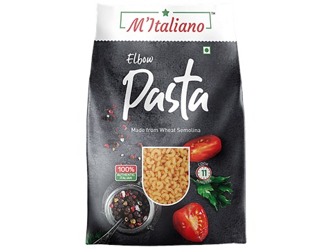 M'Italiano Elbow Pasta - Authentic Italian, Wheat Semolina, 500 g