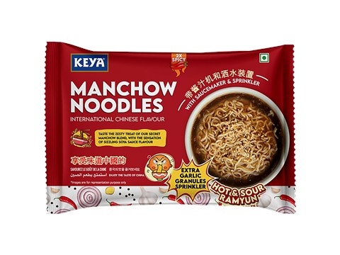 Keya Manchow Noodles - Hot & Sour Ramyun, 83.5 g
