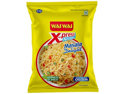 Wai Wai Express Instant Masala Delight Noodles, 50 g