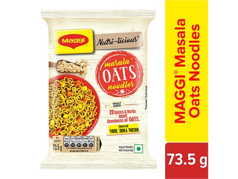 Maggi Noodles - Nutri-Licious Masala Oats, 73.5 g