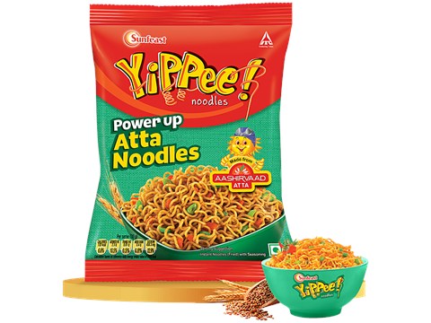 Sunfeast Yippee Power Up Atta Noodles, 70 g
