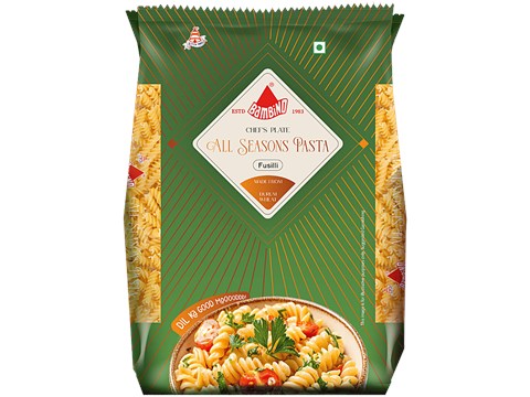Bambino Premium All Seasons Fusilli Pasta - Goodness Of Durum Wheat Semolina, 400 g