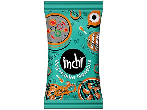 Inchi  Veg Hakka Noodles, 150 g
