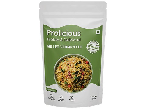 Prolicious Millet Vermicelli - Rich In Plant Based Protein, 250 g