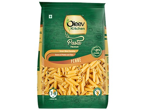 Oleev Kitchen Premium Penne Pasta - No Maida, Rich In Protein & Fibre, 400 g