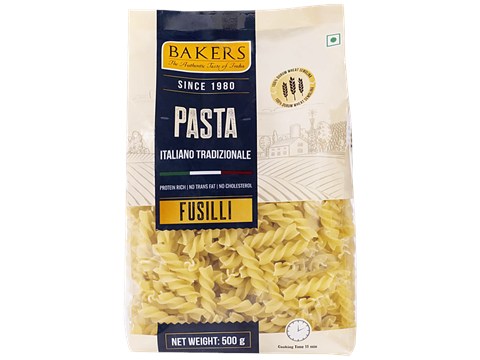 BAKERS Pasta Fuesli - Protein Rich, No Trans Fat & No Cholesterol, 500 g
