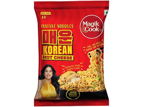 Magik Cook Korean Hot Cheese Instant Noodles, 50 g