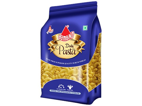 Bambino Daily Pasta - Made From Durum Wheat, Elbow, 500 g