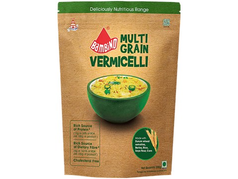 Bambino Pasta Multigrain Vermicelli, 200 g