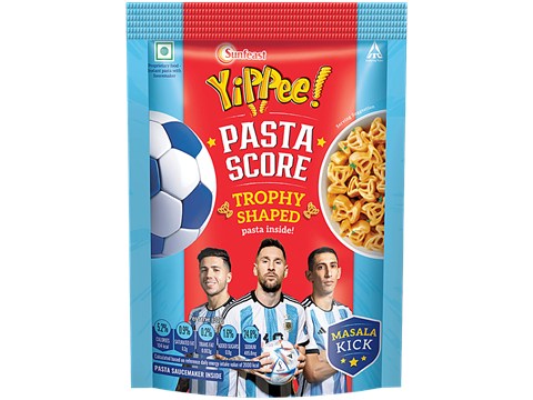 Sunfeast YiPPee! Pasta Score Trophy Shaped Instant Pasta - Masala Flavour, 70 g