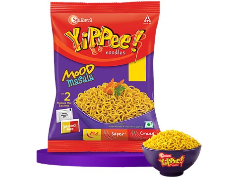 Sunfeast YiPPee! Magic Mood Masala Instant Noodles, 70 g
