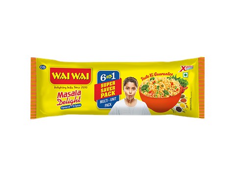 Wai Wai Masala Delight X-Press Instant Noodles, 300 g