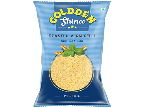 Goldden Shinee Roasted Vermicelli - Suji, No Maida, Rich In Protein & Calcium, 875 g