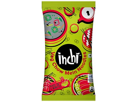 Inchi  Veg Chow Mein Noodles, 150 g