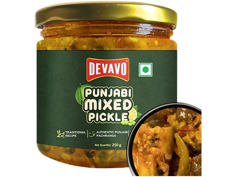 Devavo Punjabi Mixed Pickle, 250 g