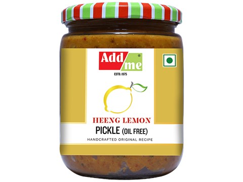 Add me Heeng Lemon Pickle - Oil Free, 500 g