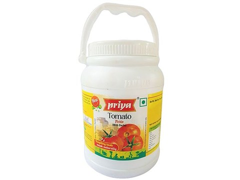 Priya Pickle - Tomato With Garlic, 1 kg