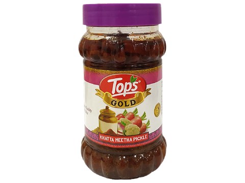 Tops Pickle - Gold Khatta Meetha, 400 g