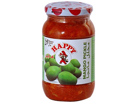 HAPPY Mango Pickle - Sweet & Nutty Flavour, 400 g