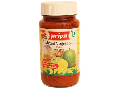Priya Pickle - Mixed Vegetable With Garlic, 300 g