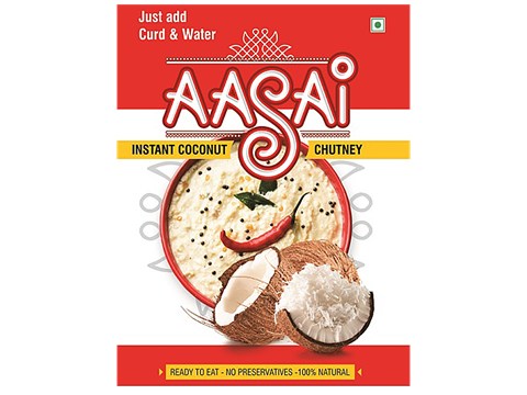 Aasai Instant Coconut Chutney, 35 g