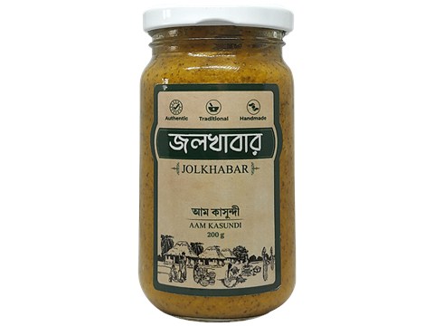 Jolkhabar Mango/Aam Kasundi, 200 g