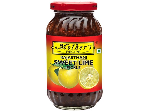 Mother's Recipe Pickle - Rajasthani Sweet Lime, 350 g