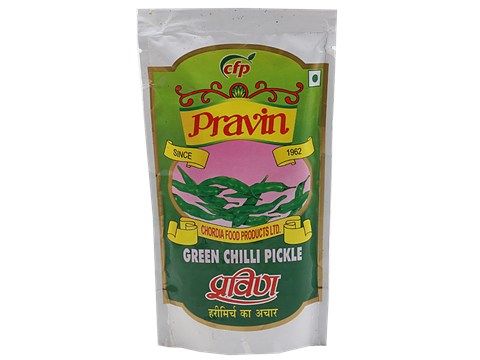 Pravin Pickle - Green Chilli, 200 g