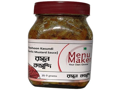 Menu Maker Rashun Kasundi/Garlic Mustard Sauce, 250 g