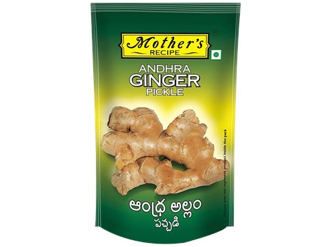 Mother's Recipe Pickle - Andhra Ginger, 200 g
