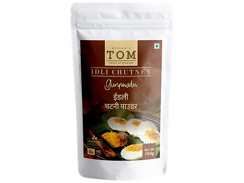 TOM Idli Chutney - Gunpowder, No Preservatives, 100 g