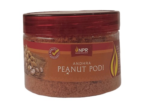 NPR Andhra Peanut Podi, 125 g