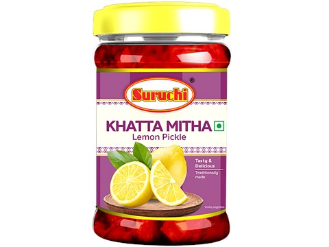 Suruchi Pickle - Khatta Mitha, Premium, 325 g