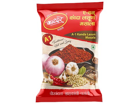 Katdare A1 Kanda Lasun Masala, 500 g