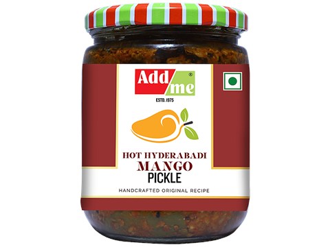 Add me Hot Hydrabadi Mango Pickle, 500 g
