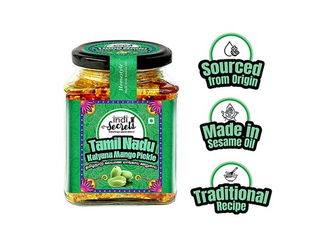 indiSecrets Tamil Nadu Kalyana Mango Pickle, 250 g