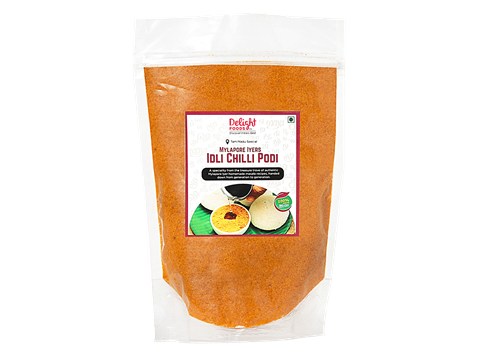 Delight Foods Mylapore Iyers Idli Chilli Podi - Chennai Recipe, 350 g