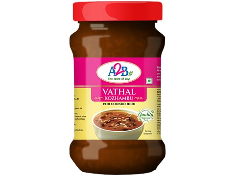 A2B Vathal Kozhambu For Cooked Rice, 400 g