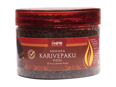 NPR Andhra Karivepaku Podi, 125 g