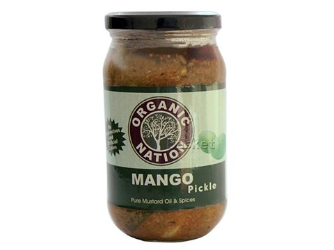 Organic Nation Pickle - Mango, 400 g