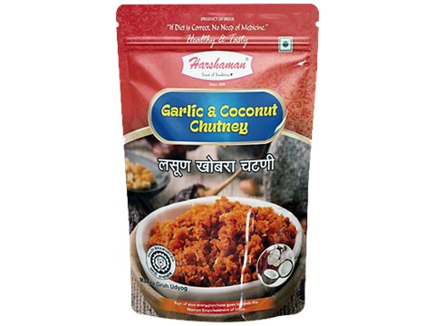 Harshaman Chutney - Coconut & Garlic, 100 g