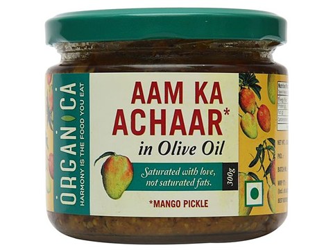 Organica Olive Oil - Mango Pickle, 300 g