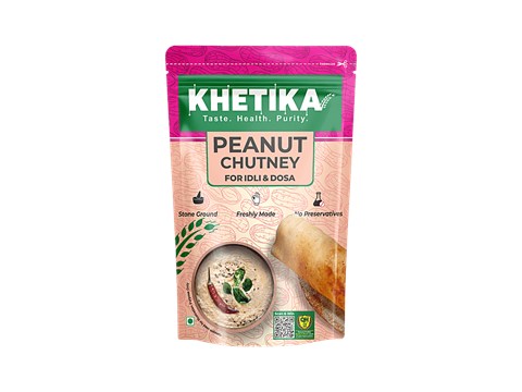 Khetika Peanut Chutney For Idli & Dosa, 120 g