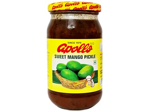 Apollo Sweet Mango Pickle - Tangy & Spicy, 250 g